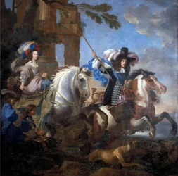Ferdinand Marie, électeur de Bavière et Henriette de Savoie, vers 1660 (huile sur toile)