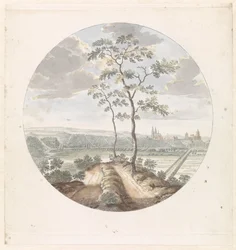 Vue de la ville de Clèves