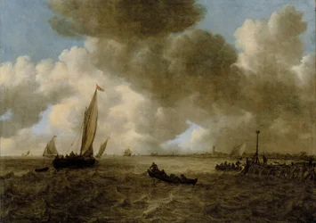 Marine agitée