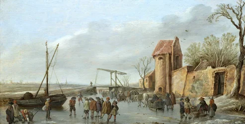 Une scène sur la glace