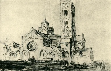 Église Sainte-Marie, Utrecht, Pays-Bas, milieu du 17ème siècle, 1943