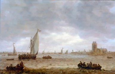 Estuaire de la Meuse, Dordrecht.