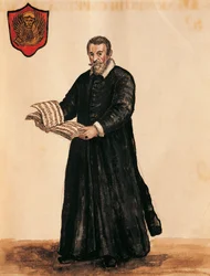 Portrait du compositeur italien Claudio Monteverdi