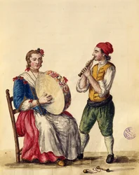 Musicien vénitien