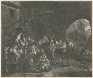 La mère des deux enfants