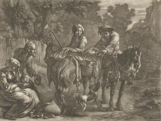 Pillards, volant un fermier et sa femme