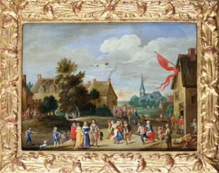 La noblesse à une kermesse de village