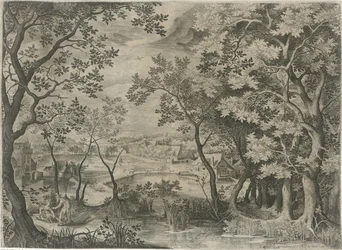 Paysage avec Juda et Tamar