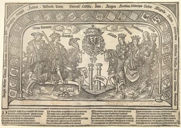Les six enfants de Philippe le Beau : Éléonore de Castille, Charles V, Isabelle d