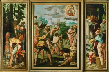 Polyptyque de saint Jacques Majeur et saint Étienne,