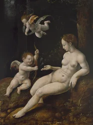 Vénus et Deux Cupidons