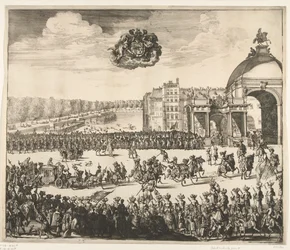 Entrée du roi Guillaume III à La Haye, 1691