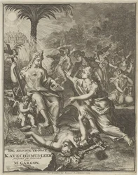 Page de titre pour : M. Gargon, Le seul réconfort, 1713