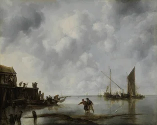 Bateaux de pêche au calme, 1651