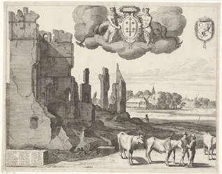 Vue de Haarlem (feuille de gauche)