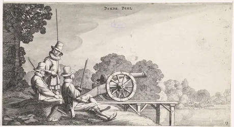 Soldats près d