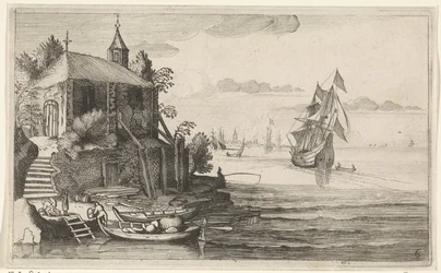 Deux-mâts près d