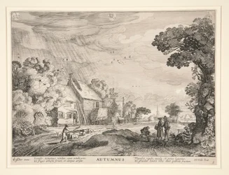 Automne, de la série des quatre saisons
