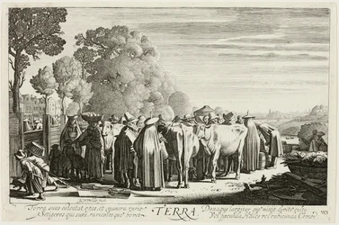 Terre, plaque 1 des Quatre éléments