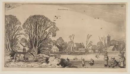 Janvier, tiré des Douze mois de l