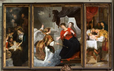 Église paroissiale (Parochiekerk Onze-Lieve-Vrouw). Intérieur. Peinture.