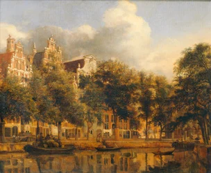 Le Herengracht à Amsterdam - Le Herengracht à Amsterdam, vers 1668/1674 ...