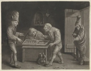Joueurs de trictrac