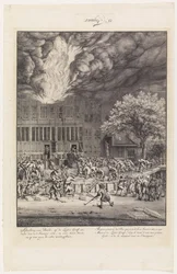 Incendie sur le Leidschegracht, 1684