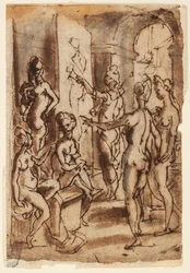 Zeuxis peignant Hélène