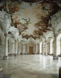 Résidence de Wuerzburg, Sala Terrena, Wuerzburg, Allemagne (fresque)