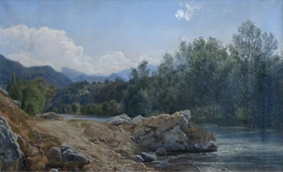Matinée près de la Garonne. Montréjeau