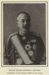 Baron Major-Général Kodama, vice-chef de l