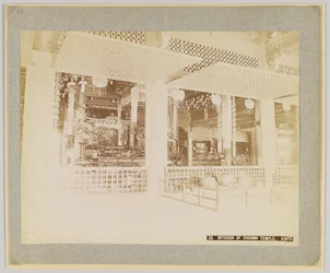 Intérieur du temple Chionin, Kyoto, Japon