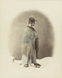 Homme japonais en tenue traditionnelle