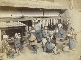 Marché au Japon