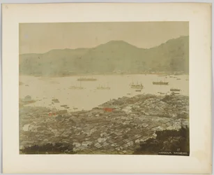 Le port de Nagasaki, Japon