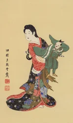 Un marionnettiste japonais