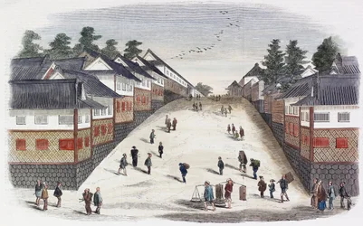 Une rue dans le quartier des Princes, Jeddo