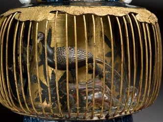 Vase à cage d