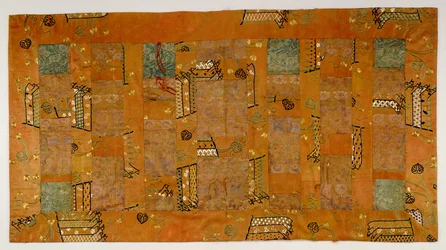 Robe de prêtre bouddhiste (Noh-E Kesa, 7 Jo)