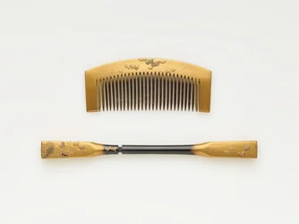 Peigne et épingle à cheveux, milieu 19e-début 20e siècle