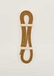 Corde pour sécuriser le couvercle de pot de stockage de feuilles de thé (kuchio), fin XIXe-début XXe siècle (soie avec teinture synthétique)