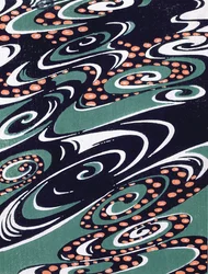 Motif de tissu, fin du XIXe siècle