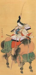 Guerrière samouraï Tomoe Gozen (dessin)