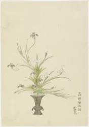 Arrangement Floral par Takada Anritsub? Untai, Iris