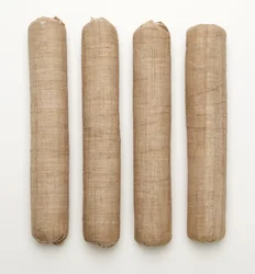 Ensemble de quatre coussinets cylindriques