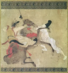 Le cheval en colère