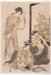 Trois figures, vers 1760-1810