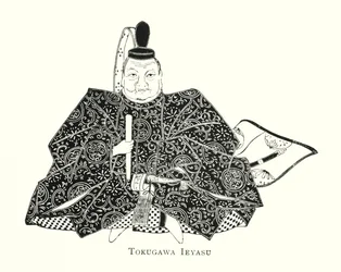 Tokugawa Ieyasu (lithographie)