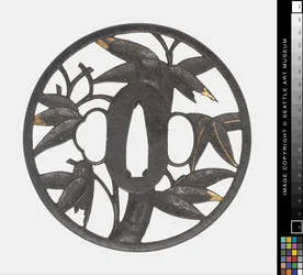 Tsuba : Bambou